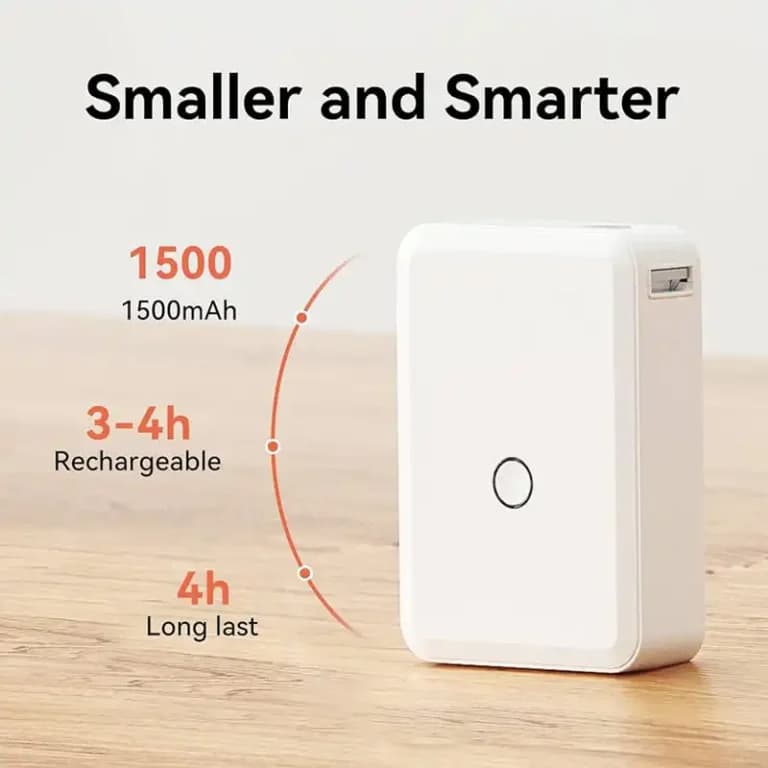 مینی پرینتر حرارتی چاپگر لیبل Niimbot D110-M label printer — تصویر ۵