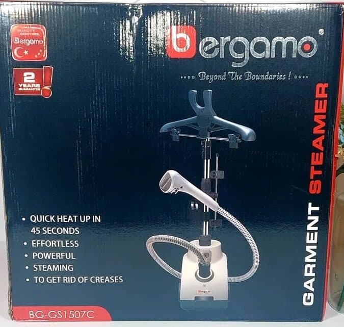 بخارگر ایستاده برگامو مدل BG-GS1507C