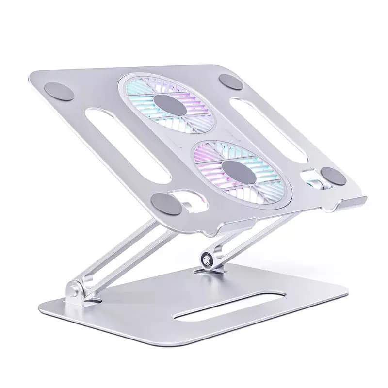 استند و پایه خنک کننده لپ تاپ تاشو پرودو Porodo ALSCF alum alloy stand cooling — تصویر ۹