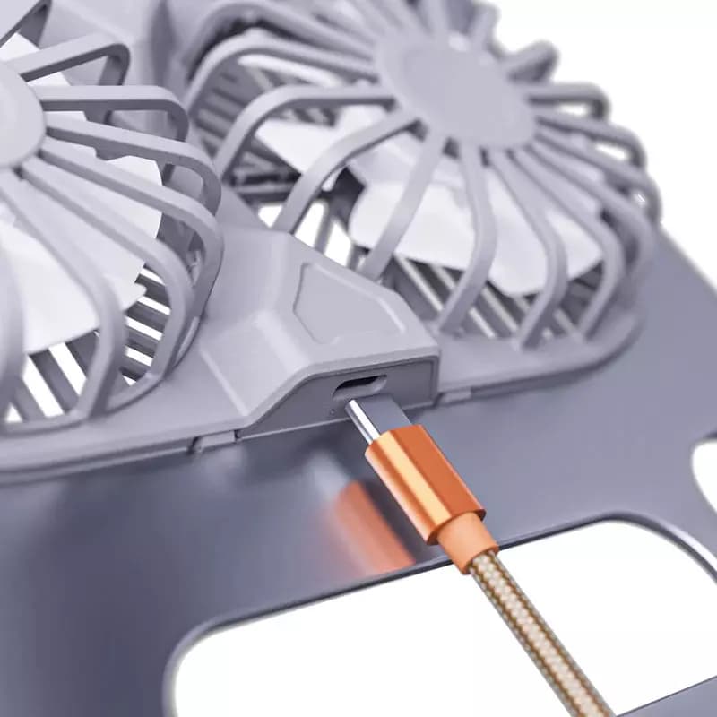 استند و پایه خنک کننده لپ تاپ تاشو پرودو Porodo ALSCF alum alloy stand cooling — تصویر ۵