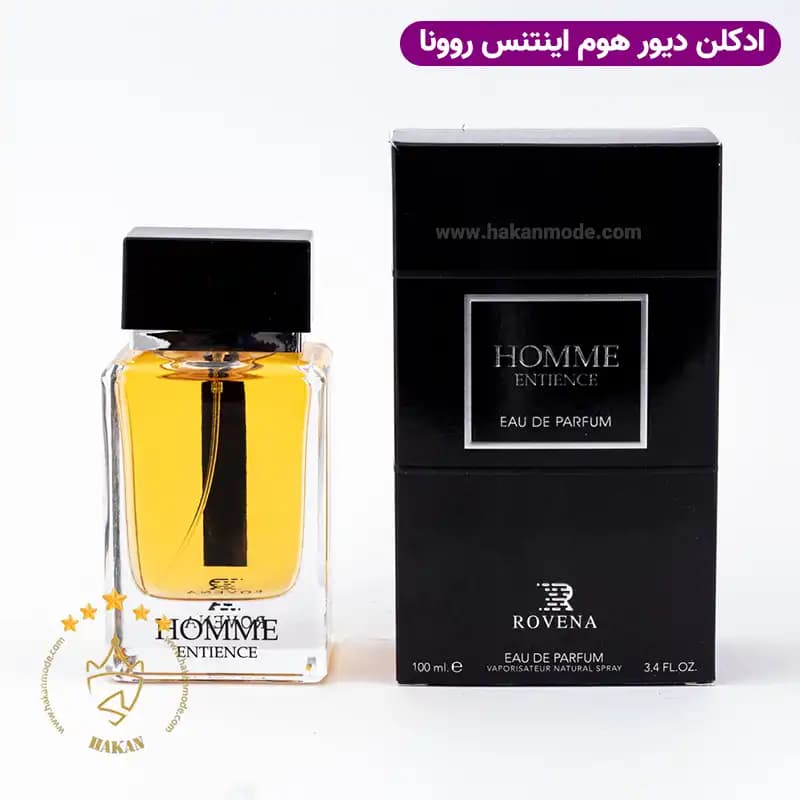 ادکلن مردانه روونا دیور هوم اینتنس حجم ۱۰۰ میل | ROVENA Homme Entience — تصویر ۲