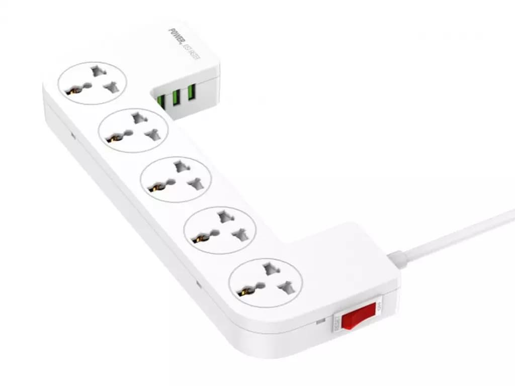 چند راهی برق الدینیو Ldnio SN5309 strip box — تصویر ۷