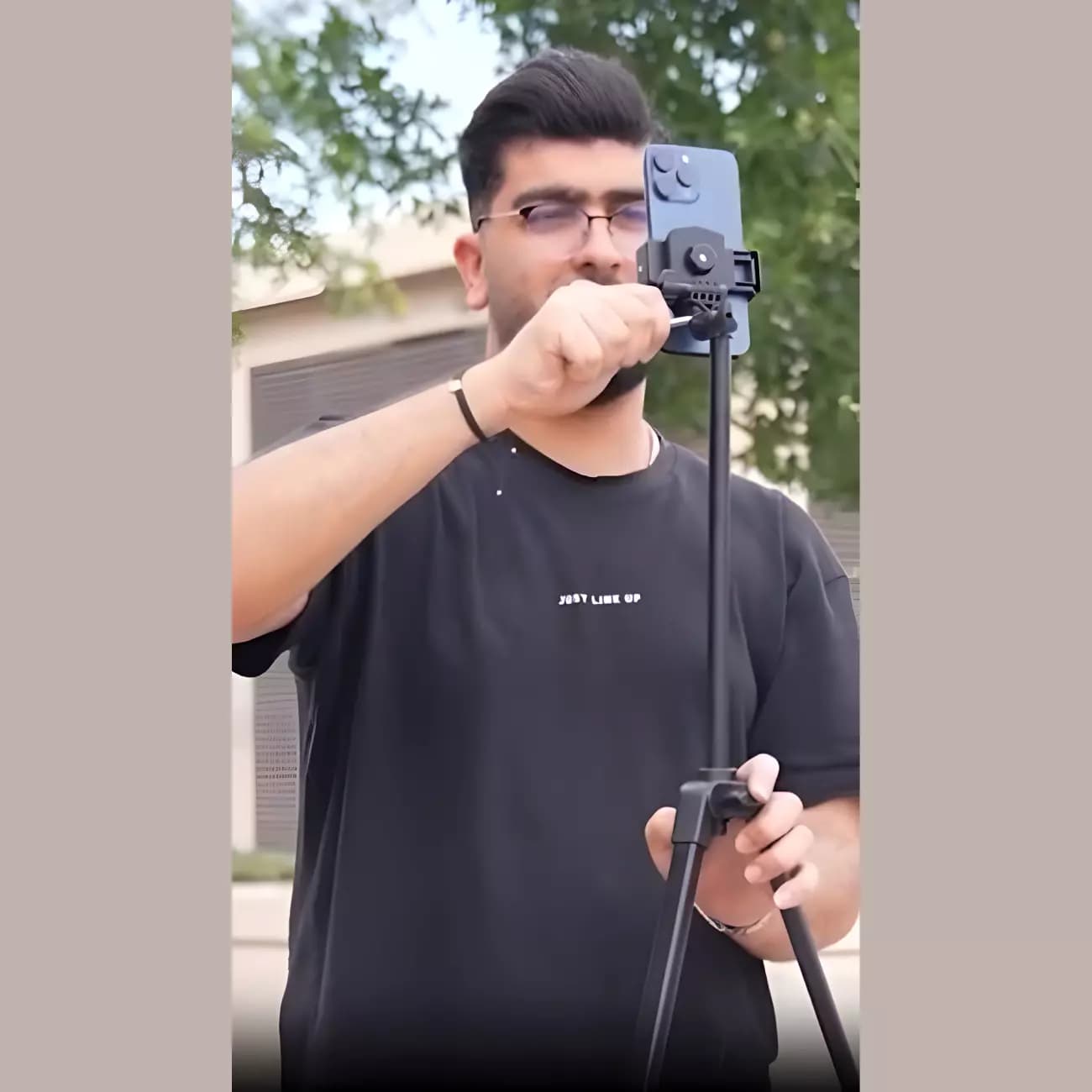 سه پایه گوشی موبایل پورودو Porodo TRPAL aluminium tripod — تصویر ۷