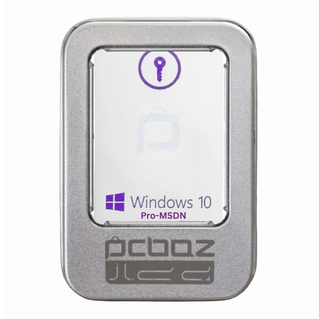 پک فیزیکی ویندوز 10 پرو MSDN — تصویر ۳