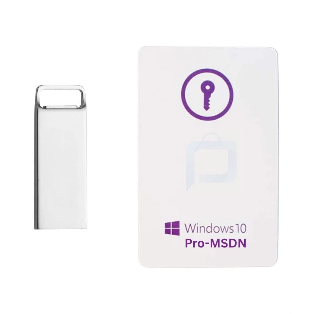 پک فیزیکی ویندوز 10 پرو MSDN