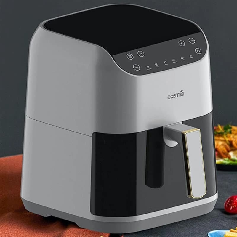 سرخ کن بدون روغن درما مدل Deerma KZ130W air frye 5.5L — تصویر ۳