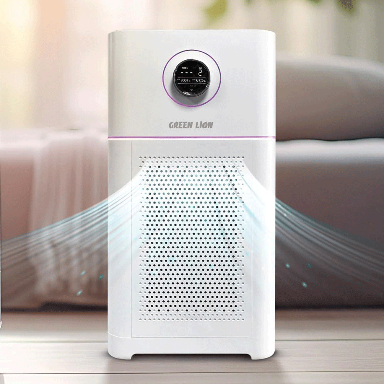 تصفیه هوای هوشمند گرین لاین Green lion GNINTAIRPRO intelligent air purifier pro — تصویر ۹