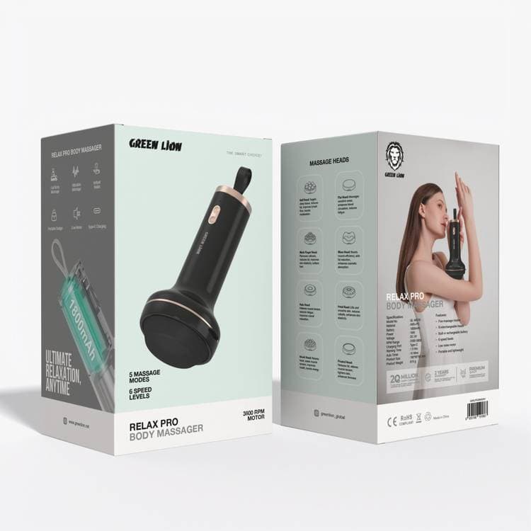 ماساژور بدن ریلکس پرو گرین لاین Green lion GNRLPROBMG relax pro body massager — تصویر ۹