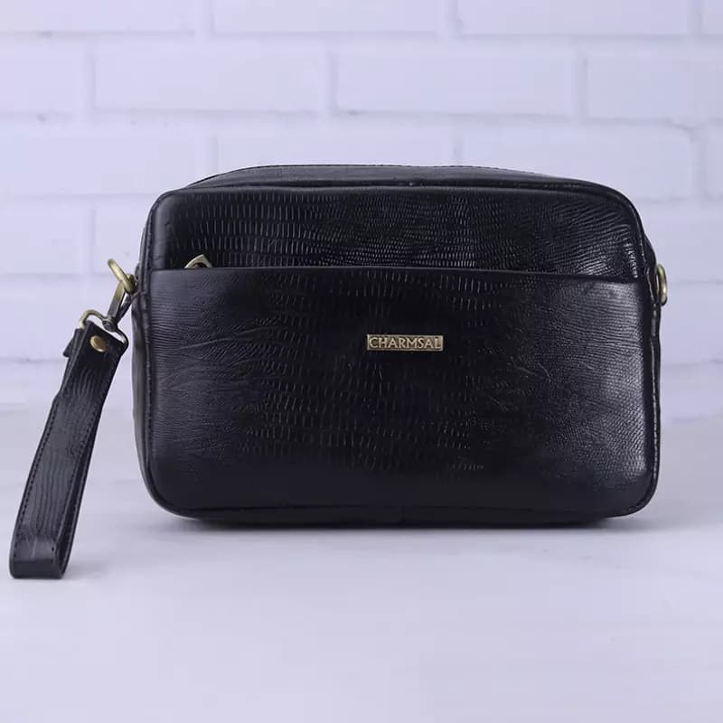 شوز بگ چرم چرمسال طرح پوست مار 921B — تصویر ۳