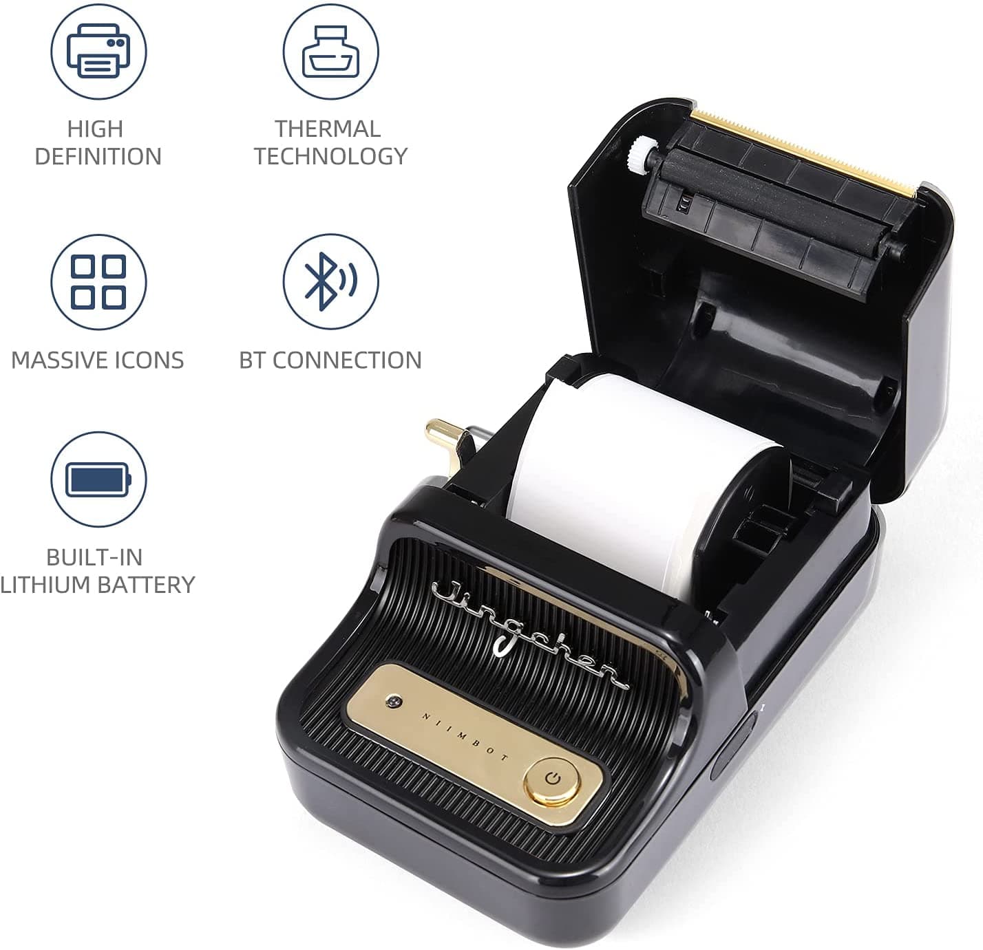 پرینتر لیبل زن حرارتی پرتابل Niimbot B21S label printer — تصویر ۱۲