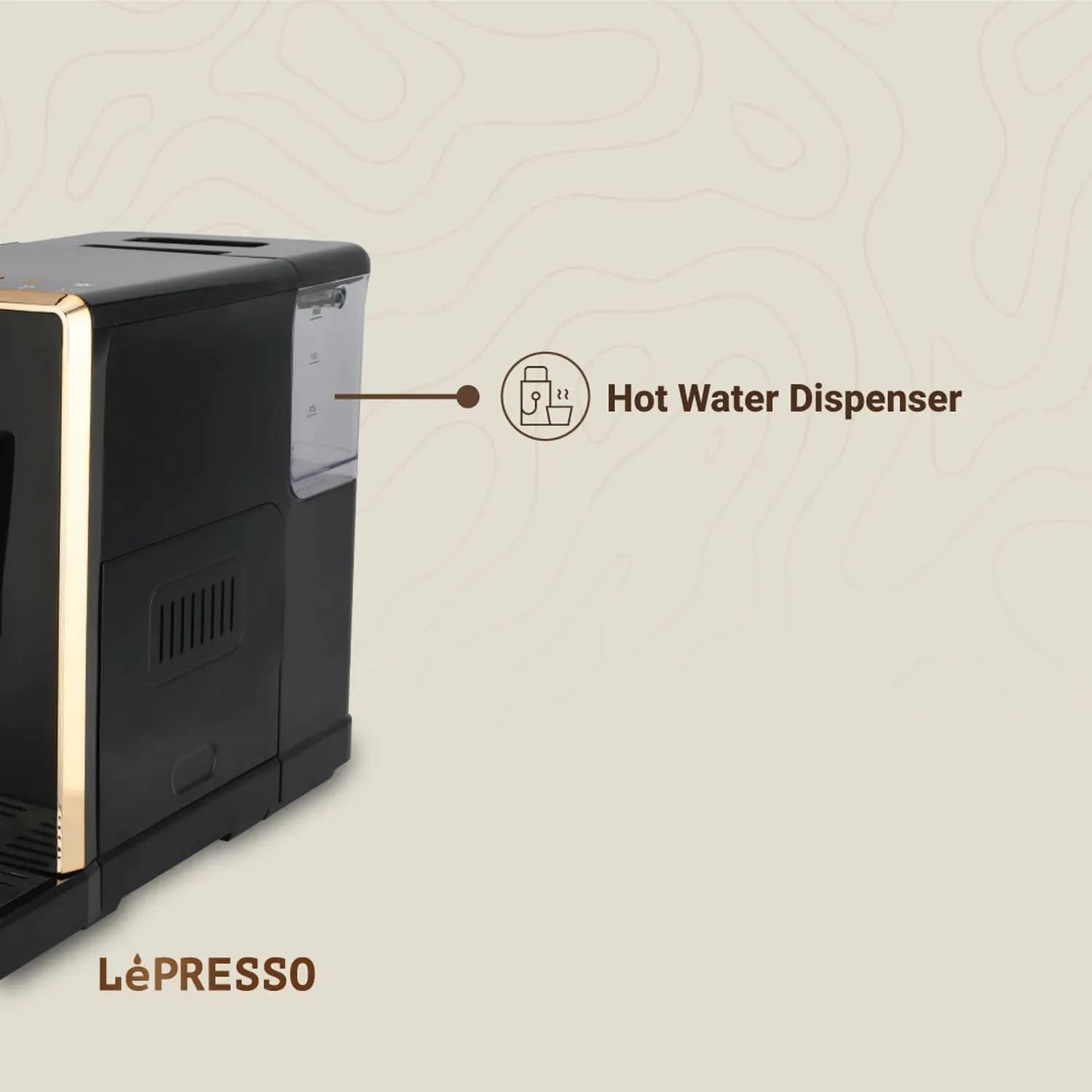قهوه ساز تمام اتوماتیک LePresso Automatic Coffee Machine 20 Bar LPCFFM0003 — تصویر ۵