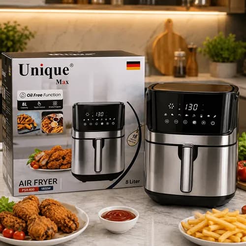 سرخ‌کن بدون روغن یونیک مکس مدل PSA600 — تصویر ۳