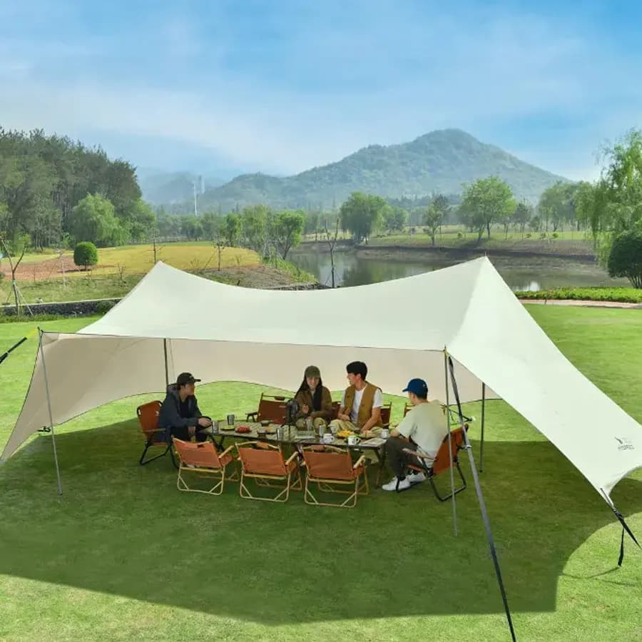 چادر و سایه بان پرودو مدل Porodo LFST004 camping canopy off — تصویر ۱۲