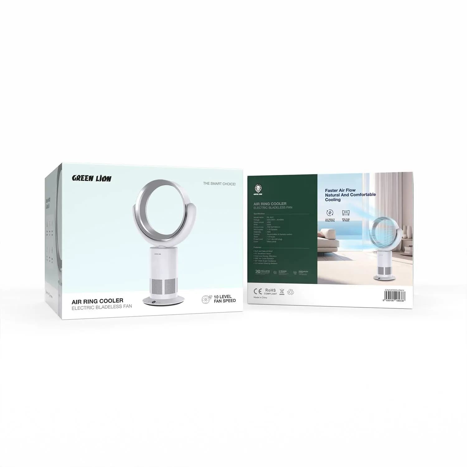 کولر بادی حلقه ای هوشمند گرین لاین مدل GREEN LION GNARCOOLR RING COOLER — تصویر ۷