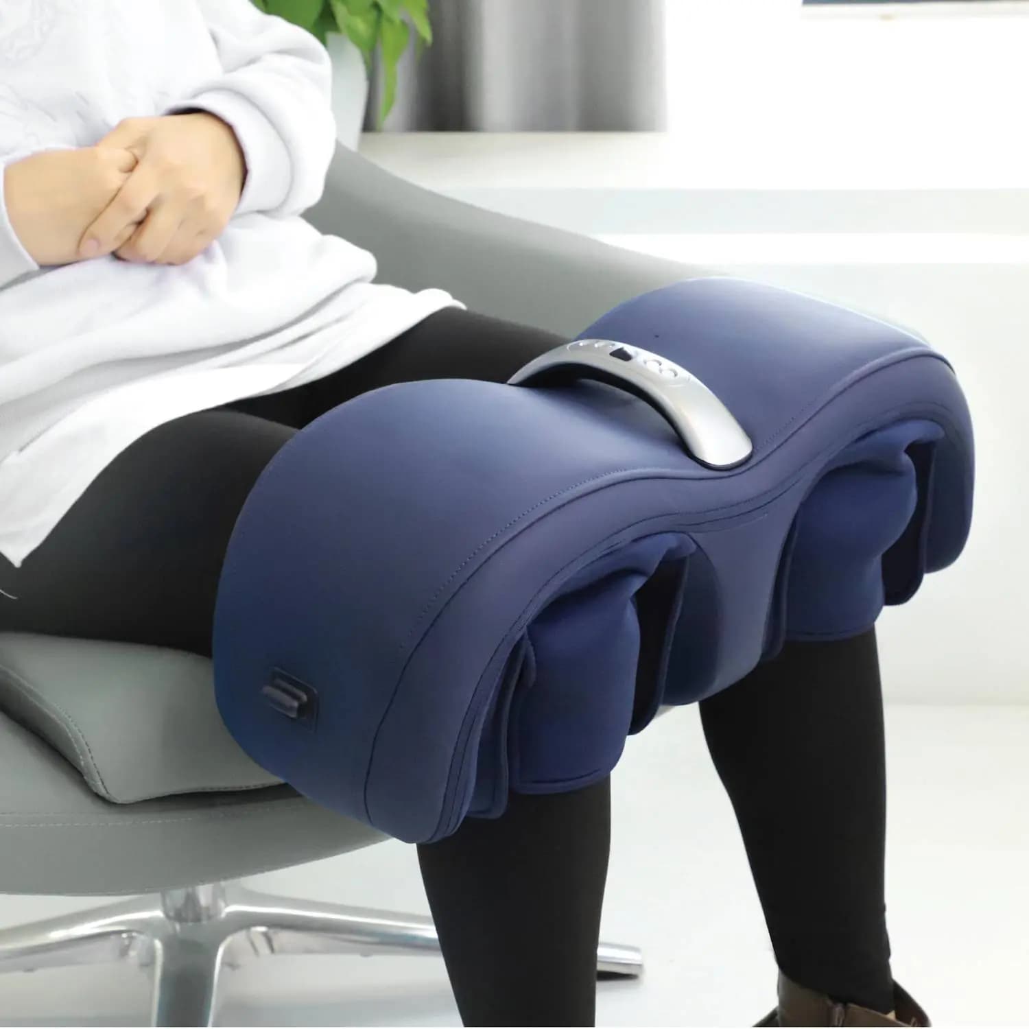 ماساژور چند منظوره با کمپرس گرم گرین لاین مدل Green lion GNMLFCTMSG massager — تصویر ۶