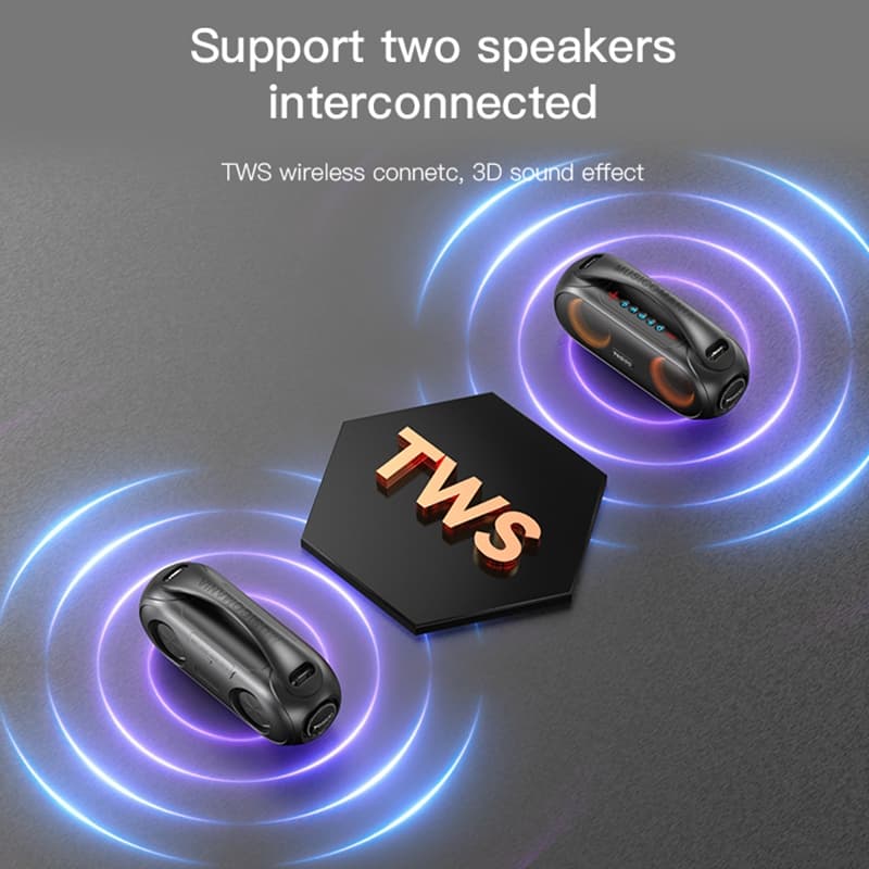 اسپیکر بلوتوثی قابل حمل یسیدو مدل Yesido YSW19 speaker — تصویر ۶
