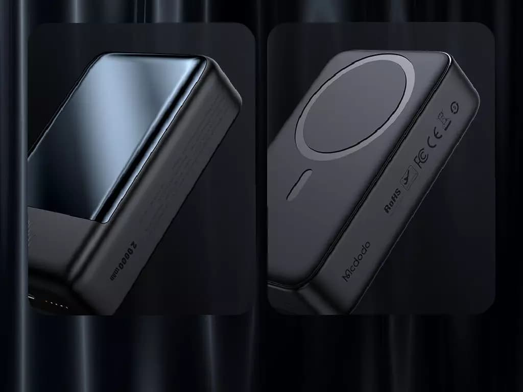 پاور بانک وایرلس مگنتی مک دودو Mcdodo MC-502 power magnetic 20000mah 20W — تصویر ۹