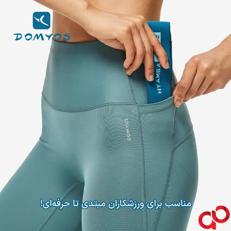 ست 3 عددی کش مقاومتی پارچهای دومیوس (۵، ۶ و ۷ کیلویی) – مناسب ورزش و فیتنس — تصویر ۸