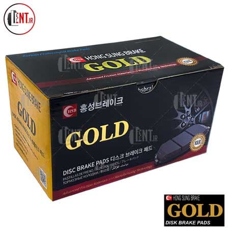 لنت ترمز جلو کیا ریو 1384-1390 گلد (Gold) — تصویر ۳