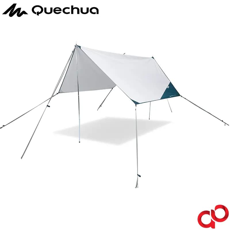 سایه بان سفری کچوا مدل QUECHUA TARP L FRESH — تصویر ۲