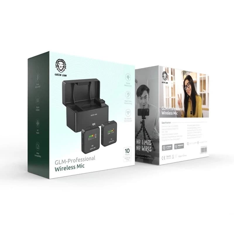 ست میکروفن بی سیم گرین لاین مدل GLM-PROFESSIONAL Wireless Mic — تصویر ۷