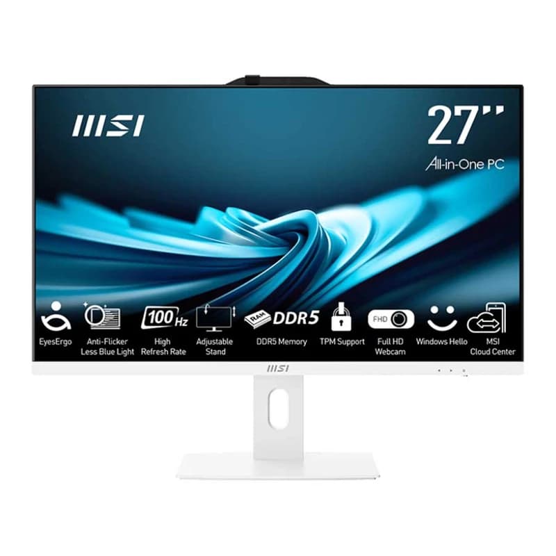 کامپیوتر همه کاره 27 اینچ ام اس آی مدل Pro AP272P 14M-i3 14100-8GB DDR5 – 1 TB SSD-IPS