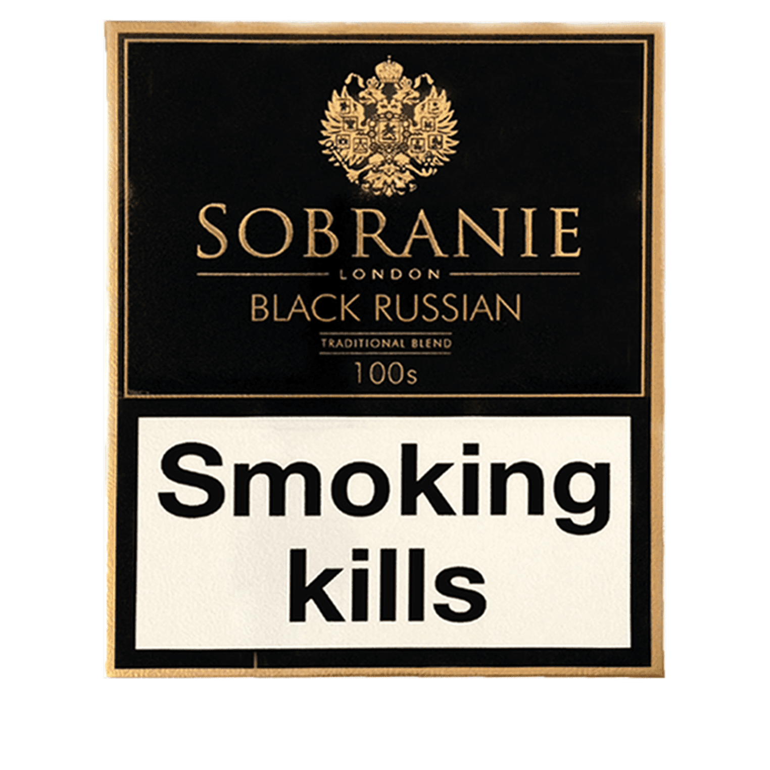 سیگار سوبرانی بلک راشن اسموک Sobranie black russian smoke