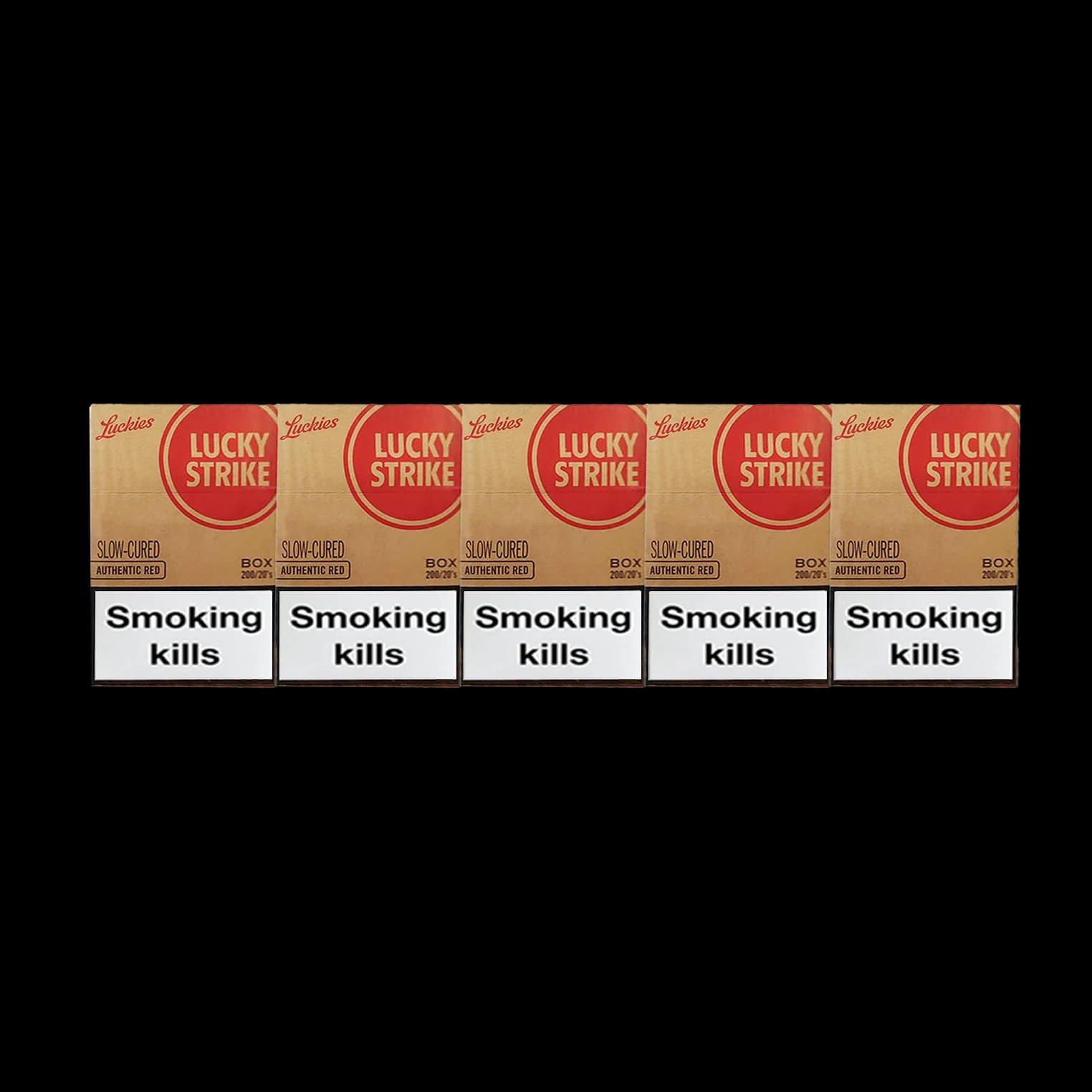 سیگار لاکی استرایک آتنتیک قرمز اسموک Lucky strike authentic red smoke — تصویر ۵