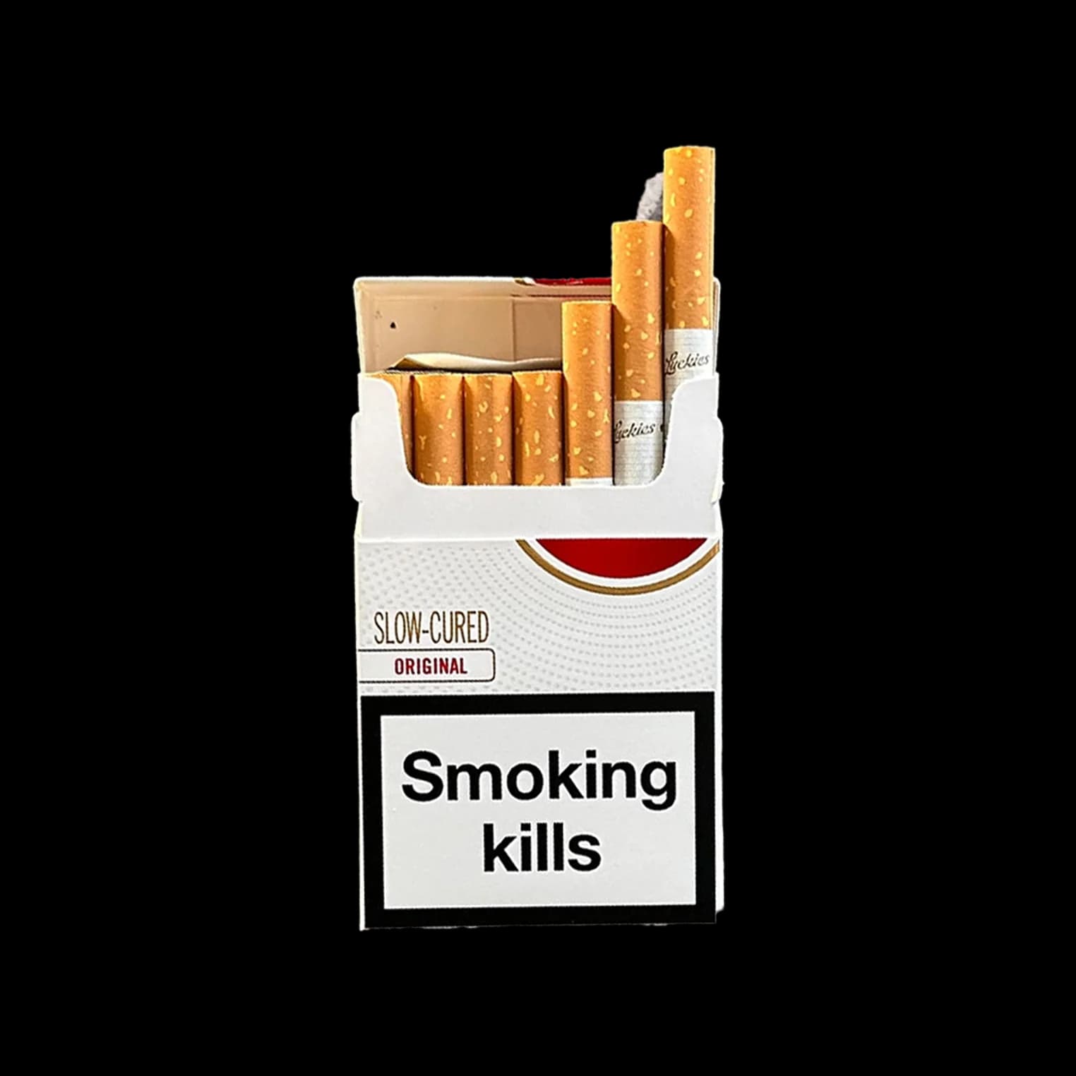 سیگار لاکی استرایک قرمز Lucky strike red smoke — تصویر ۷