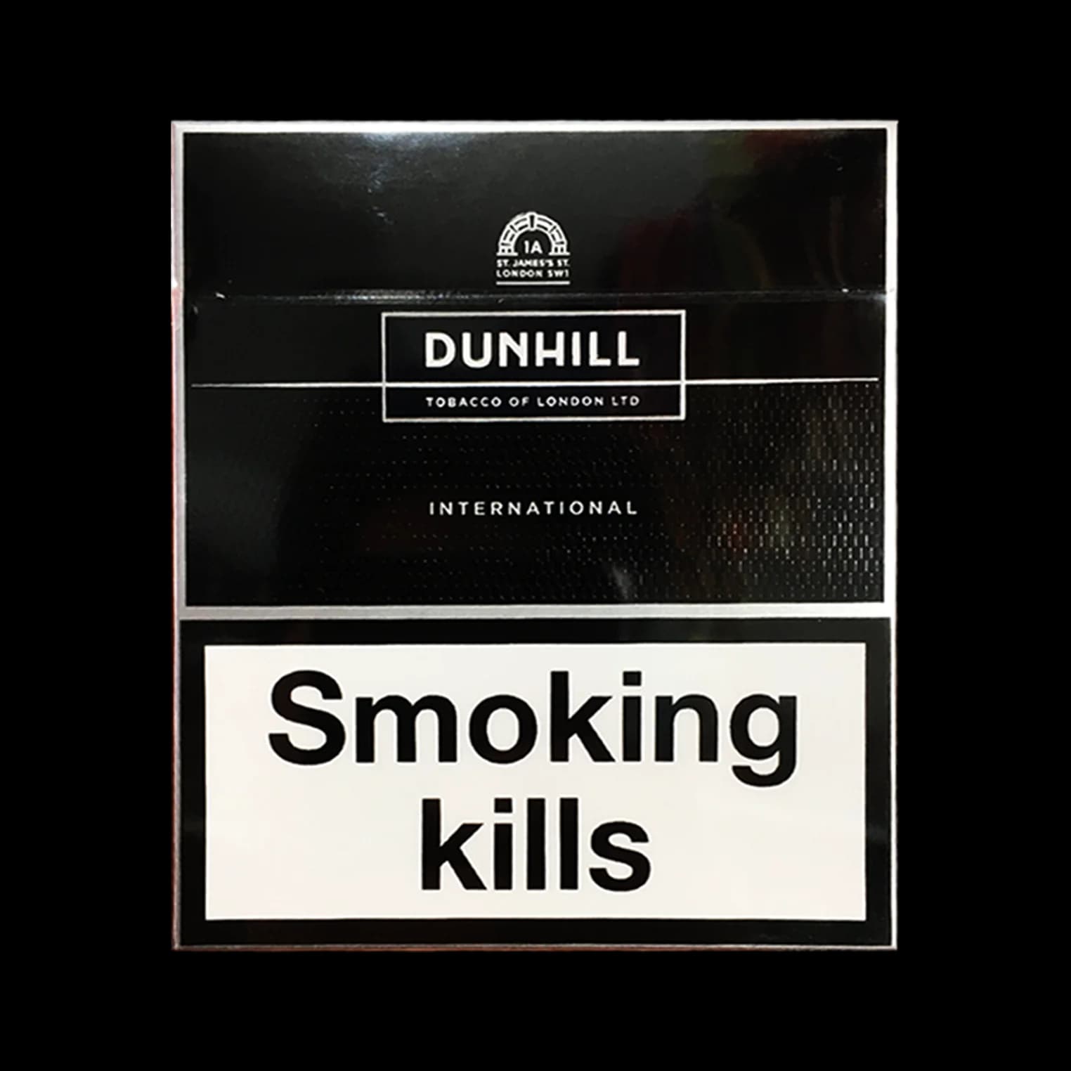 سیگار دانهیل اینترنشنال مشکی اسموک Dunhill international black smoke — تصویر ۲