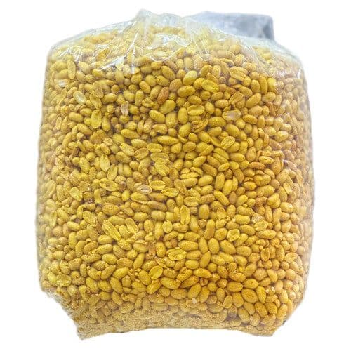 بادام زمینی پوست کن برشته لعابی بسته 10 کیلویی