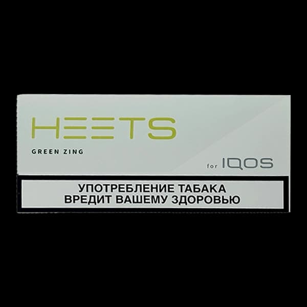 فیلتر هیتس گرین زینگ روسی Heets green zing russia