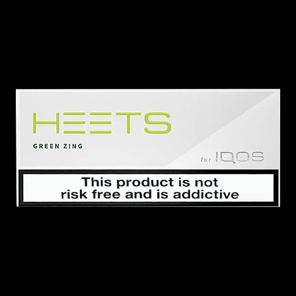 فیلتر هیتس گرین زینگ اسموک Heets green zing smoke