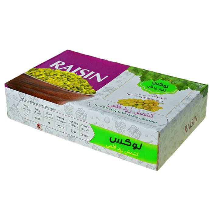 کشمش قلمی زرد لوکس کارتن 5 کیلویی — تصویر ۸