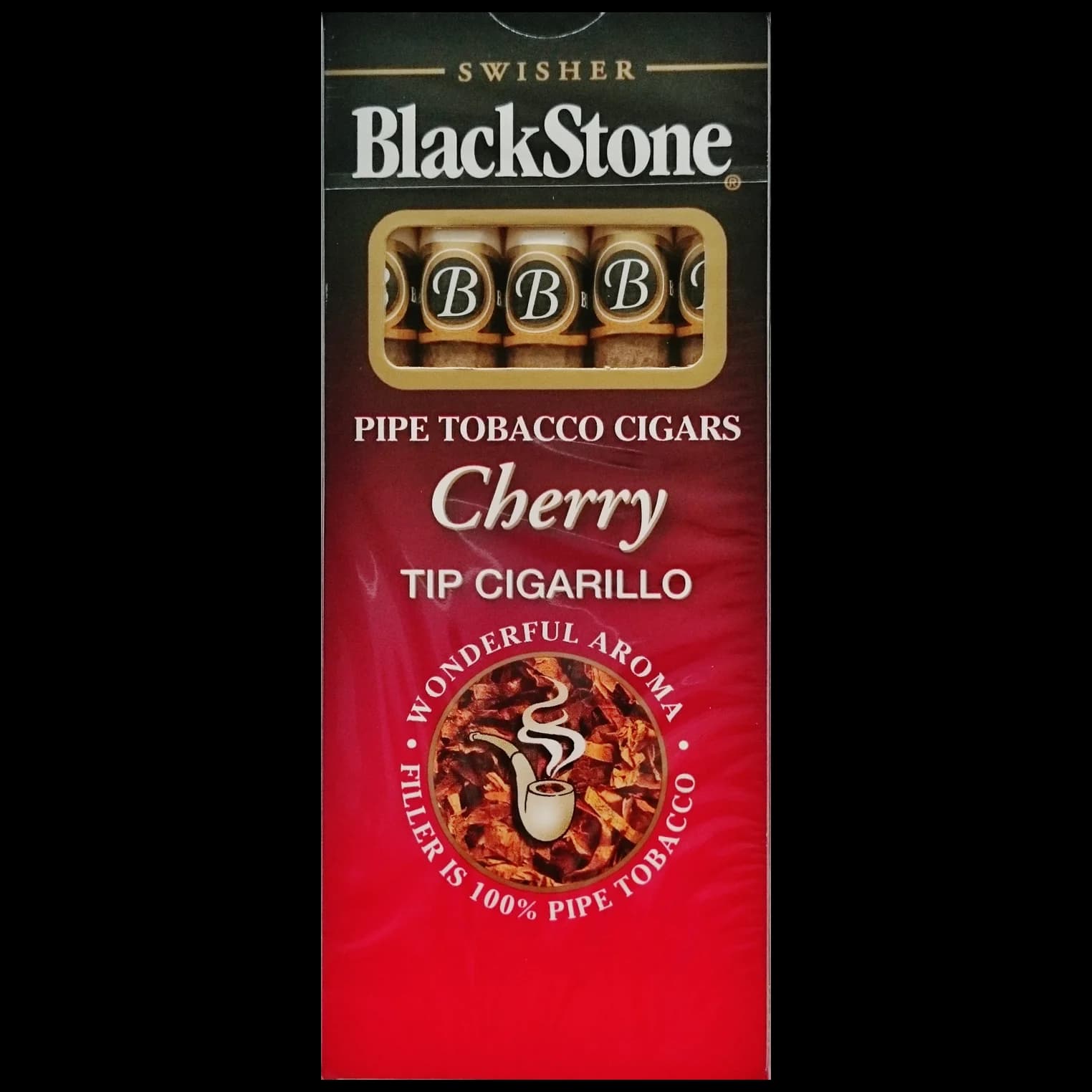 سیگار برگ بلک استون آلبالو Swisher blackstone cherry cigar — تصویر ۲