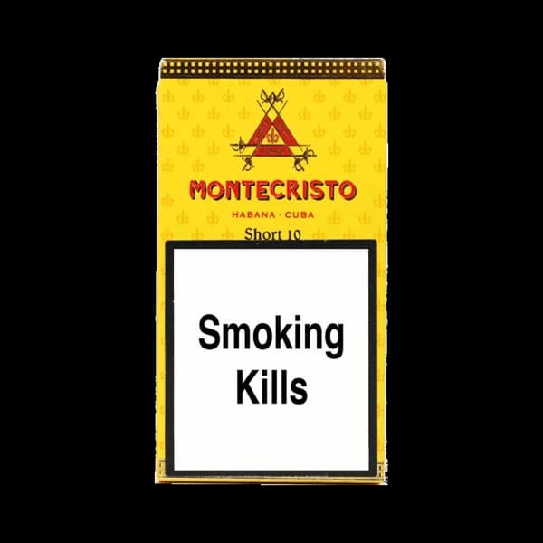 سیگار برگ مونته کریستو شرت 10 Montecristo habana cuba short cigar — تصویر ۲