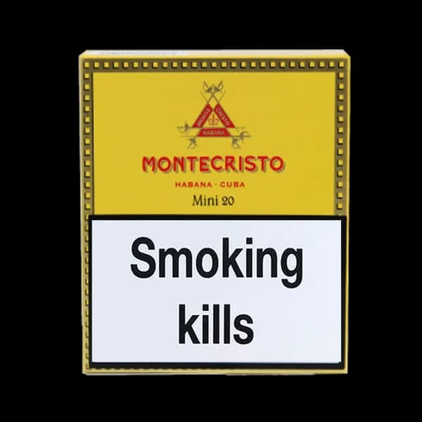 سیگار برگ مونته کریستو مینی 20 Montecristo habana cuba mini cigar — تصویر ۲