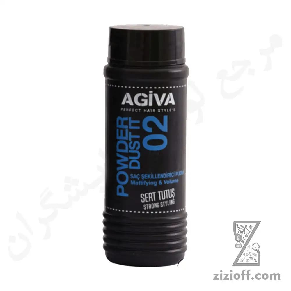 پودر حالت دهنده مو آگیوا | شماره ۰۱| آبی AGIVA — تصویر ۲