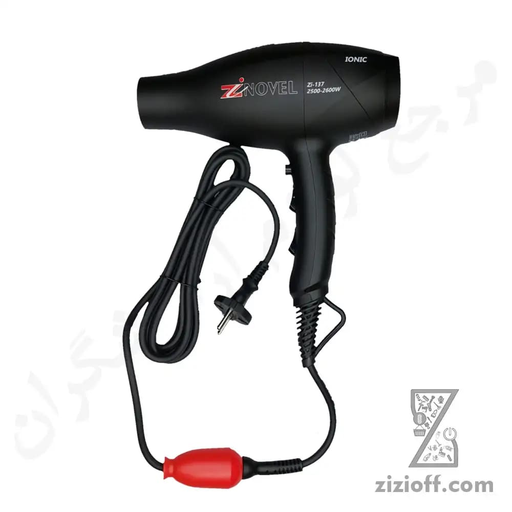 سشوار زینول | موتور سنگین | 2500-2600 وات |مدلIONIC Zi-137 — تصویر ۴