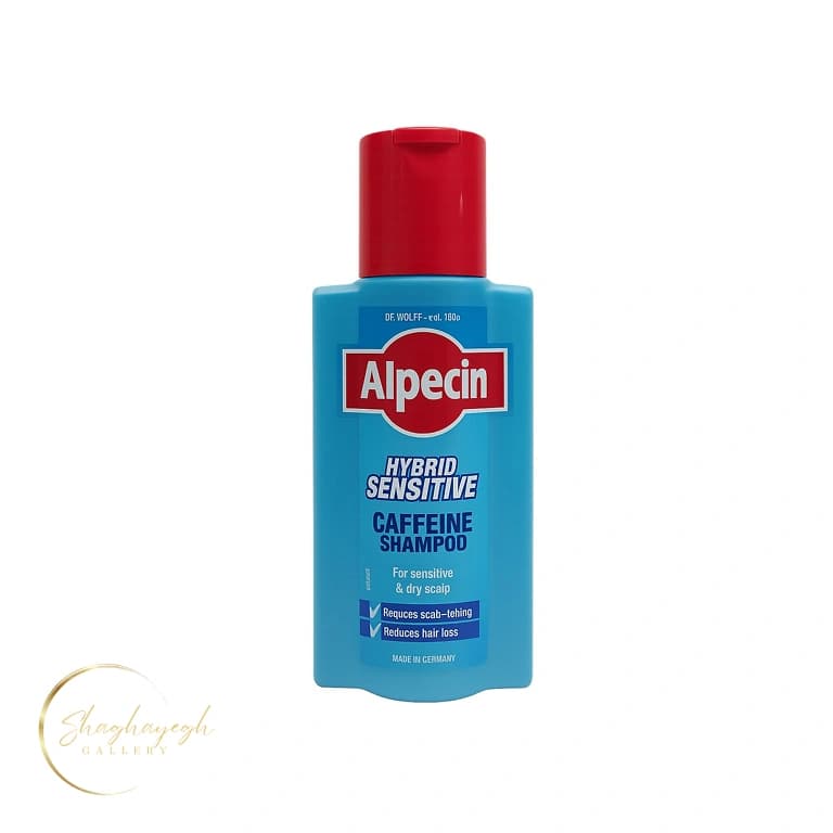 شامپو کافئین هیبرید سنسیتیو آلپسین 250 میل Alpecin Hybrid Sensitive Caffeine Shampoo