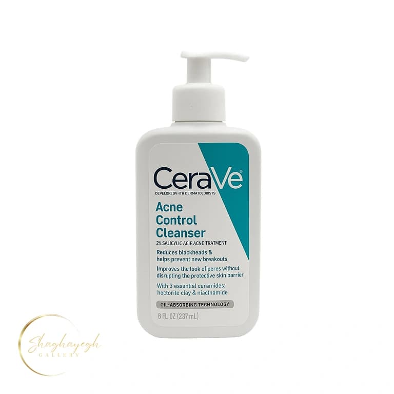 شوینده ضدجوش کنترل آکنه سراوی 237 میل CeraVe Acne Control Cleanser