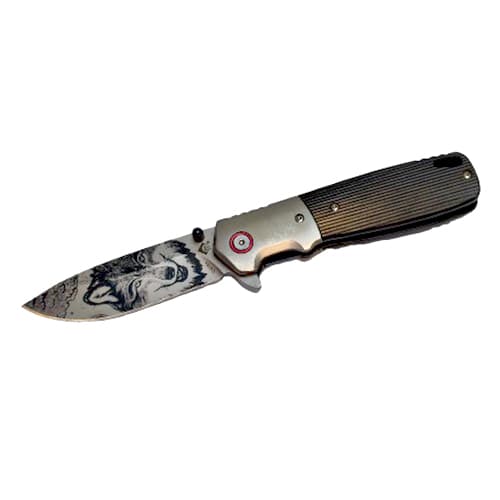 چاقو چانگ مینگ مدل CM124 طرح گرگ