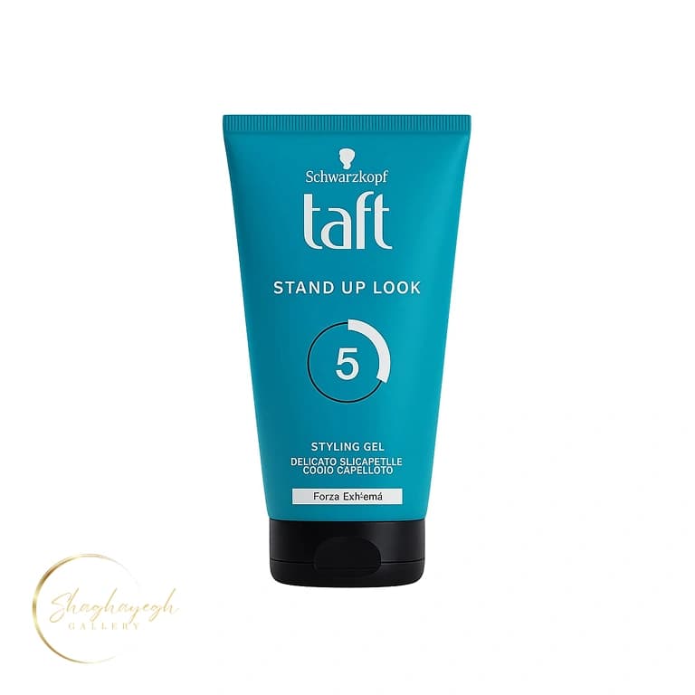 ژل موی شوارتسکف تافت استند آپ لوک 5 | Schwarzkopf Taft Stand Up Look Styling Gel 5