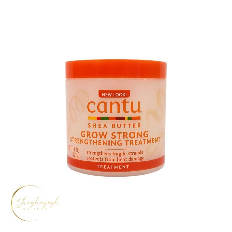 کرم تقویت‌کننده مو حاوی شی باتر کانتو 173گرم | Cantu Shea Butter Grow Strong Strengthening Treatment