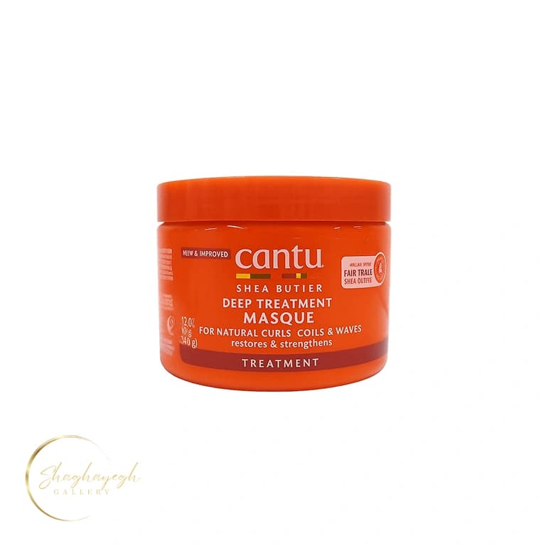 ماسک مو تقویتی و ترمیمی عمیق کانتو ۳۴۰ گرم Cantu Shea Butter Deep Treatment Masque — تصویر ۳