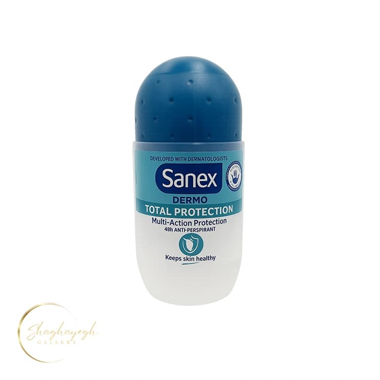 مام رول ضدتعریق محافظت کامل سانکس ۵۰ میل Sanex Dermo Total Protection Roll-On Deodorant