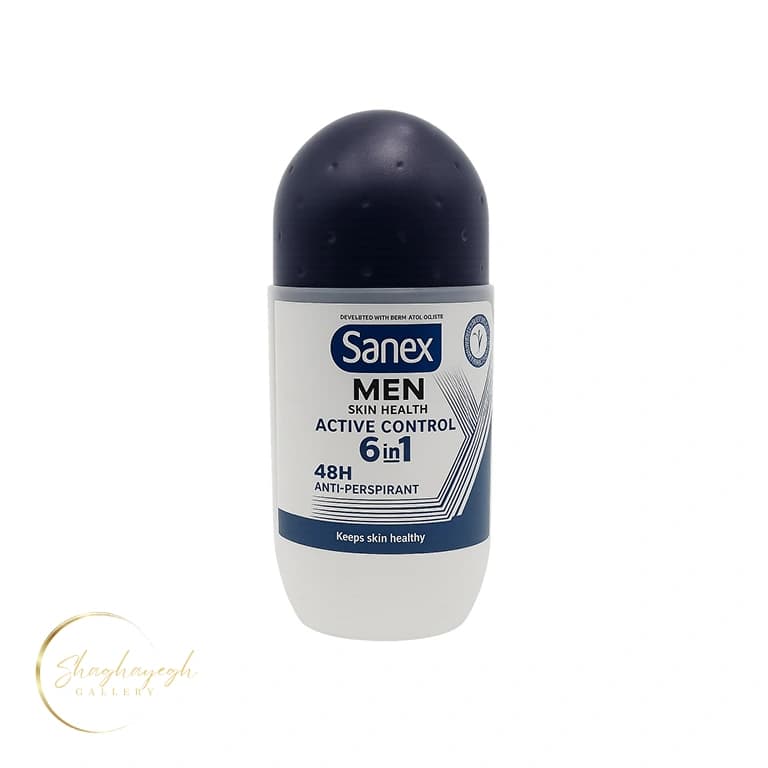 مام رول ضدتعریق مردانه اکتیو کنترل ۶ در ۱ سانکس ۵۰ میل Sanex Men Active Control 6in1 Roll-On Deodorant