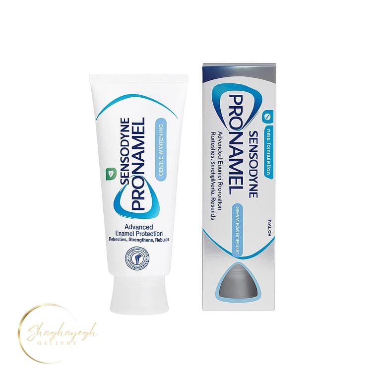 خمیر دندان سفیدکننده ملایم و محافظ مینای دندان سنسوداین پرونمل 75 میل Sensodyne Pronamel Gentle Whitening — تصویر ۲