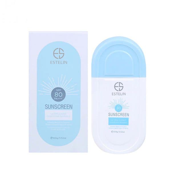 کرم ضد آفتاب استلین بی رنگ 100 گرم SPF 80