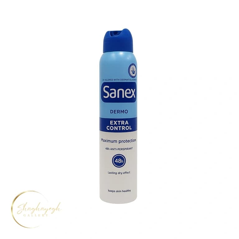 اسپری ضدتعریق 48 ساعته اکسترا کنترل سانکس 200 میل Sanex Dermo Extra Control 48h Anti-perspirant